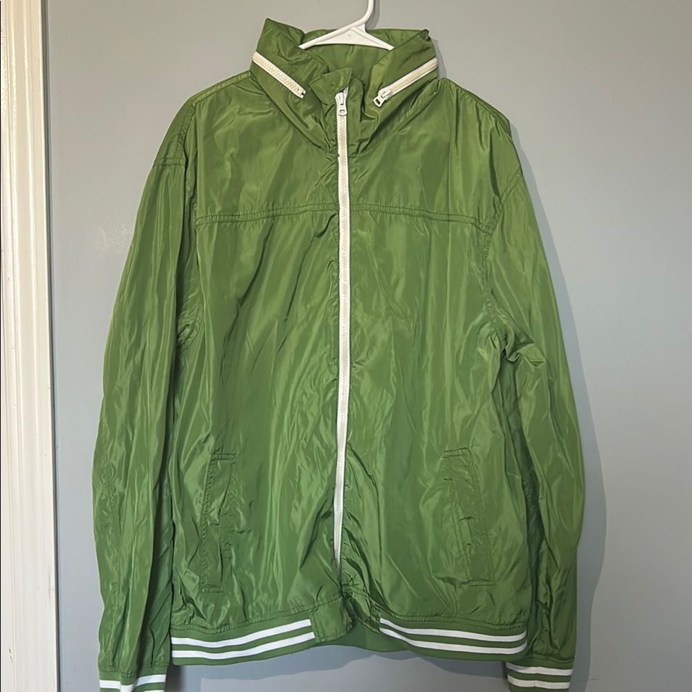 Men’s Old Navy Green Windbreaker Jacket